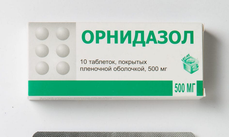 Орнидазол при демодекозе